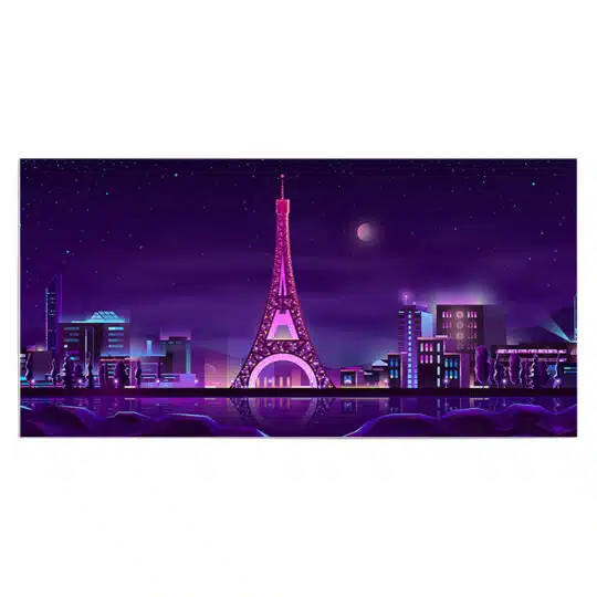 Tablou Turnul Eiffel cladiri moderne 5371 front