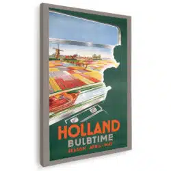 Tablou afis Holland Bulbtime vintage 5417