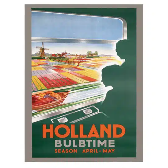 Tablou afis Holland Bulbtime vintage 5417 front