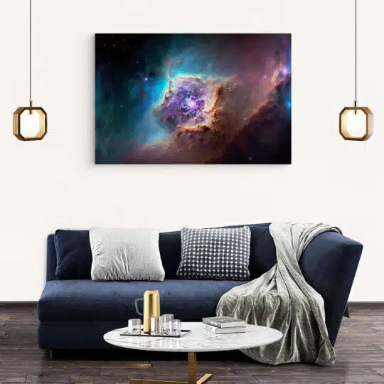 Tablou peisaj cosmic nebuloasa 5342 living modern 2