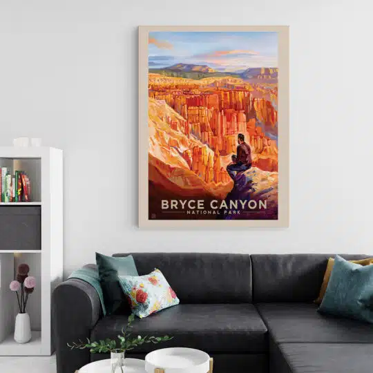 Tablou poster Bryce Canyon vintage 5406 living 2