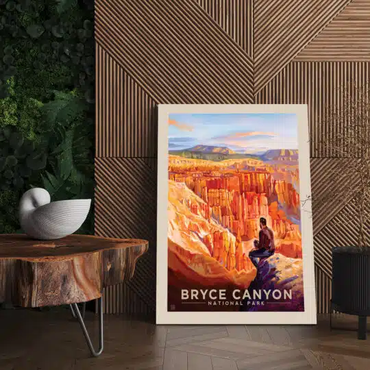 Tablou poster Bryce Canyon vintage 5406 living