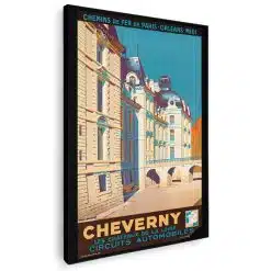 Tablou poster Cheverny vintage 5414