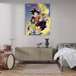 Tablou poster Dragon Ball anime 5288 camera moderna adolescent