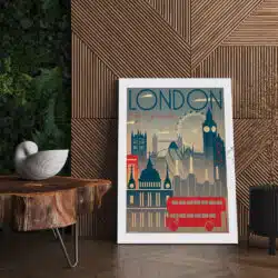 Tablou poster London vintage 5404 living