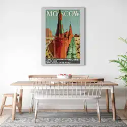 Tablou poster Moscow vintage 5418 bucatarie1