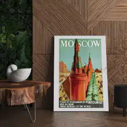 Tablou poster Moscow vintage 5418 living