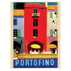 Tablou poster Portofino vintage 5408 front