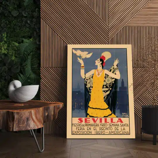 Tablou poster Sevilla vintage 5412 living