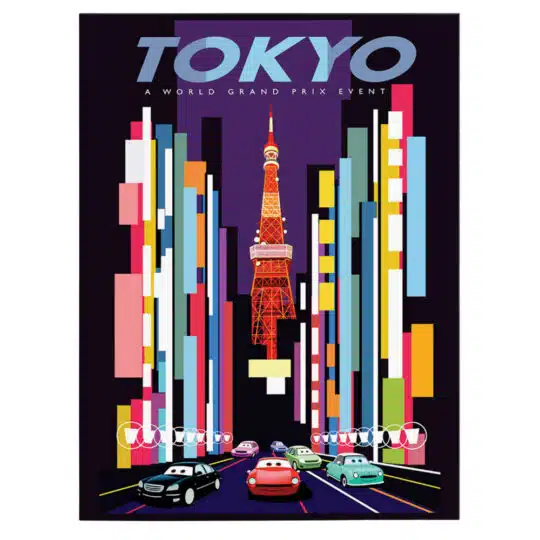 Tablou poster Tokyo vintage 5402 front