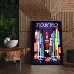 Tablou poster Tokyo vintage 5402 living