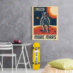 Tablou poster You Need More Mars retro 5380 camera adolescent