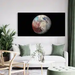 Tablou vedere a planetei Pluto 5290 living modern