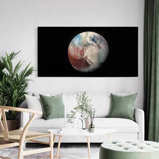 Tablou vedere a planetei Pluto 5290 living modern