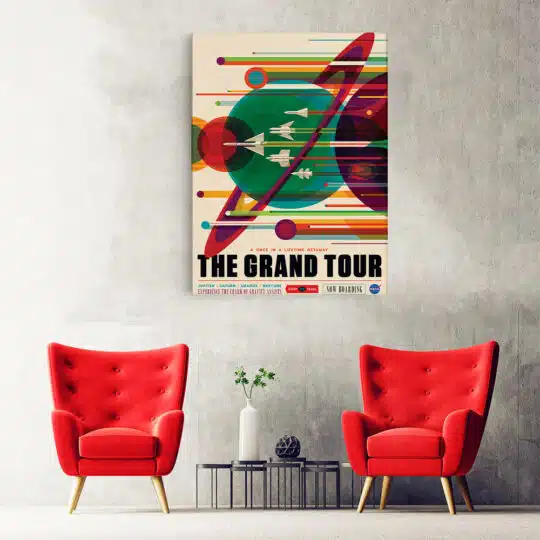 Tablou afis The Grand Tour vintage 5441 hol