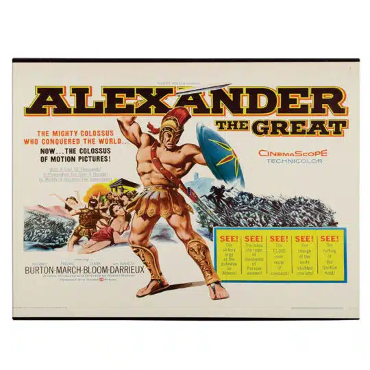 Tablou poster Alexander The Great vintage 5434 front