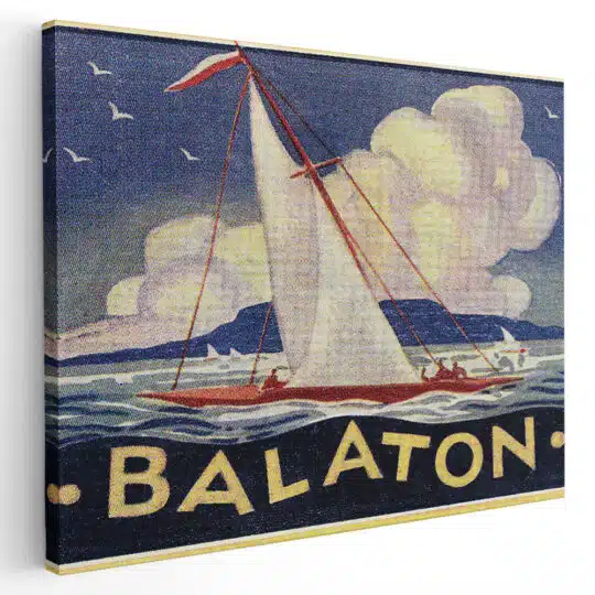 Tablou poster Balaton vintage 5430