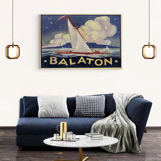 Tablou poster Balaton vintage 5430 living modern 2