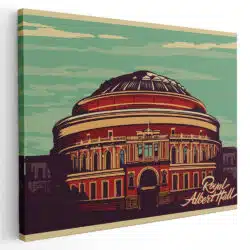 Tablou poster Royal Albert Hall vintage 5432