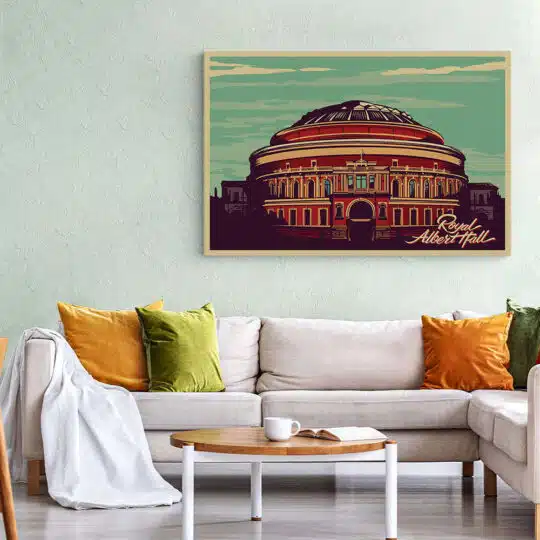 Tablou poster Royal Albert Hall vintage 5432 living 1