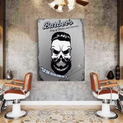 Barber Shop Tablou Craniu