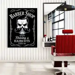 Barber Shop Tablou Shaving