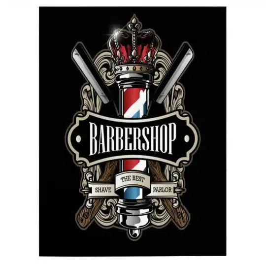 Barber Shop Tablou Shaving