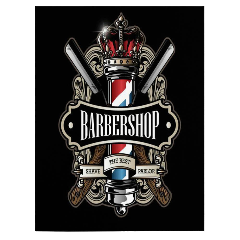 Barber Shop Tablou Shaving - Material produs:: Poster pe hartie FARA RAMA, Dimensiunea:: 80x120 cm