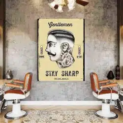 Barber Shop Tablou Stay Sharp