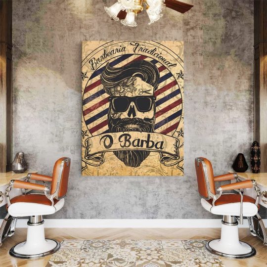 Barber Shop Tablou Vintage