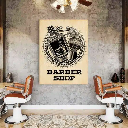 Barber Shop Tablou Vintage