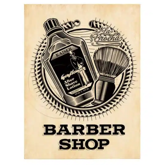 Barber Shop Tablou Vintage