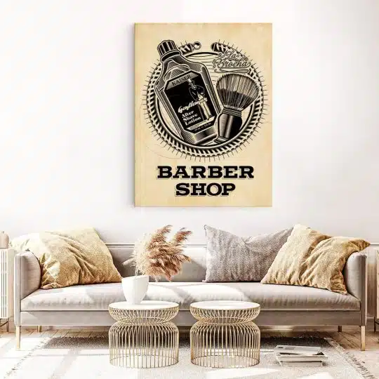 Barber Shop Tablou Vintage