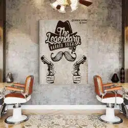 Barber Shop Tablou Vintage