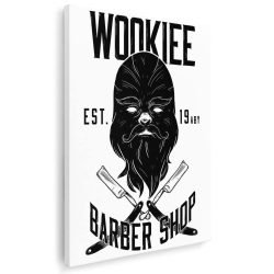 Barber Shop Tablou Wookie Vintage