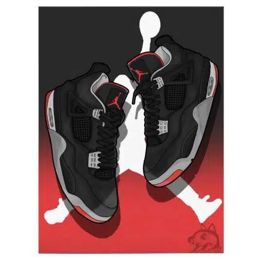 Jordan 4 negru