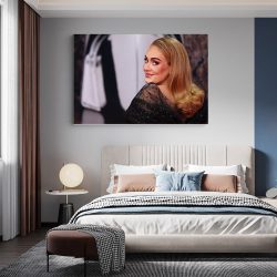 Tablou Adele cantareata 2084 dormitor - Afis Poster Tablou Adele cantareata pentru living casa birou bucatarie livrare in 24 ore la cel mai bun pret.