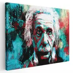 Tablou Albert Einstein fizician