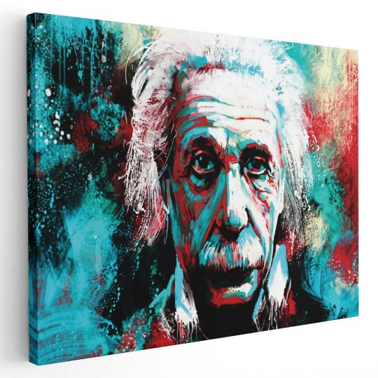 Tablou Albert Einstein fizician