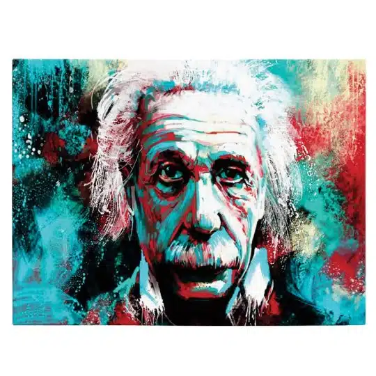 Tablou Albert Einstein fizician