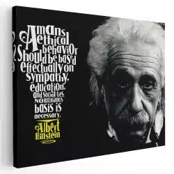 Tablou Albert Einstein fizician