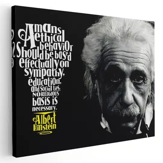 Tablou Albert Einstein fizician