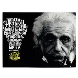 Tablou Albert Einstein fizician