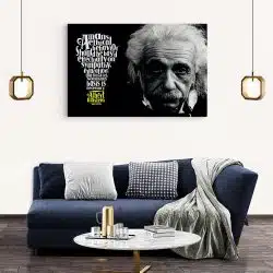 Tablou Albert Einstein fizician