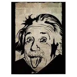 Tablou Albert Einstein fizician