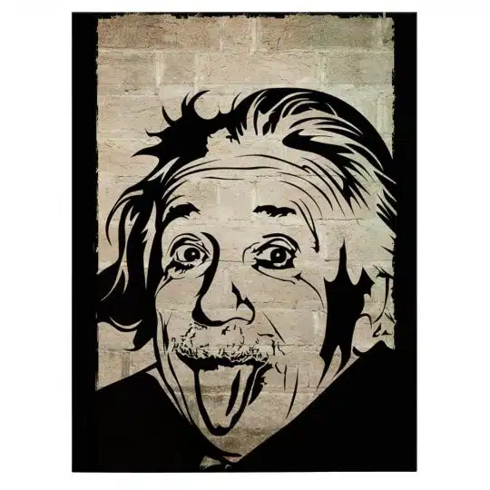 Tablou Albert Einstein fizician