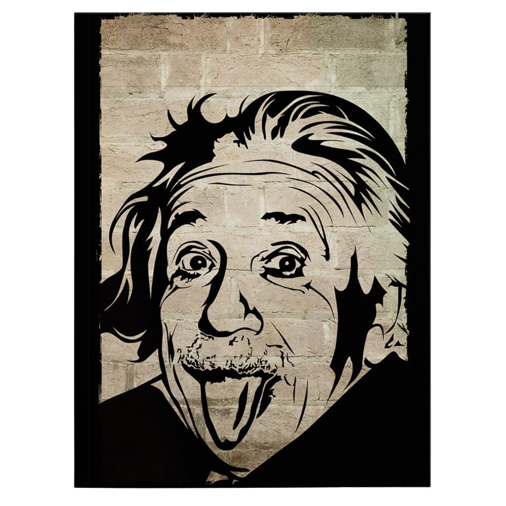 Tablou Albert Einstein fizician - Material produs:: Poster pe hartie FARA RAMA, Dimensiunea:: 60x90 cm
