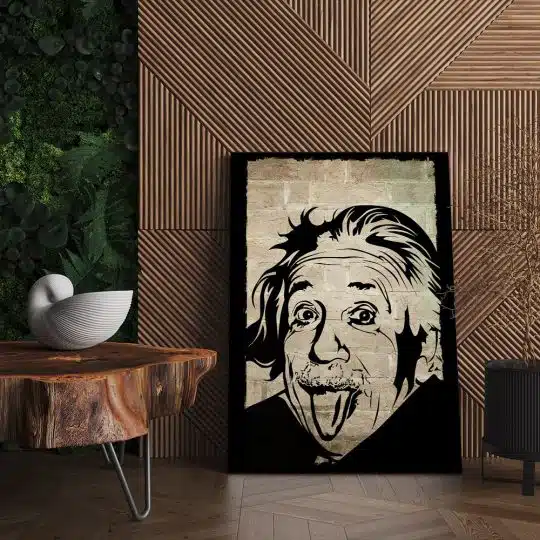 Tablou Albert Einstein fizician