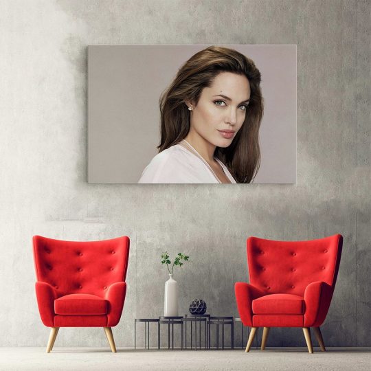 Tablou Angelina Jolie actrita 2094 hol - Afis Poster Tablou Angelina Jolie actrita pentru living casa birou bucatarie livrare in 24 ore la cel mai bun pret.