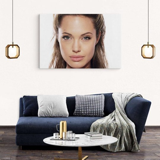 Tablou Angelina Jolie actrita 2154 living modern 2 - Afis Poster Tablou Angelina Jolie actrita pentru living casa birou bucatarie livrare in 24 ore la cel mai bun pret.